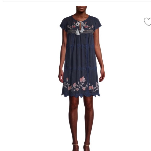 Johnny Was Dresses Johnny Wasedda Embroidered Dress Poshmark